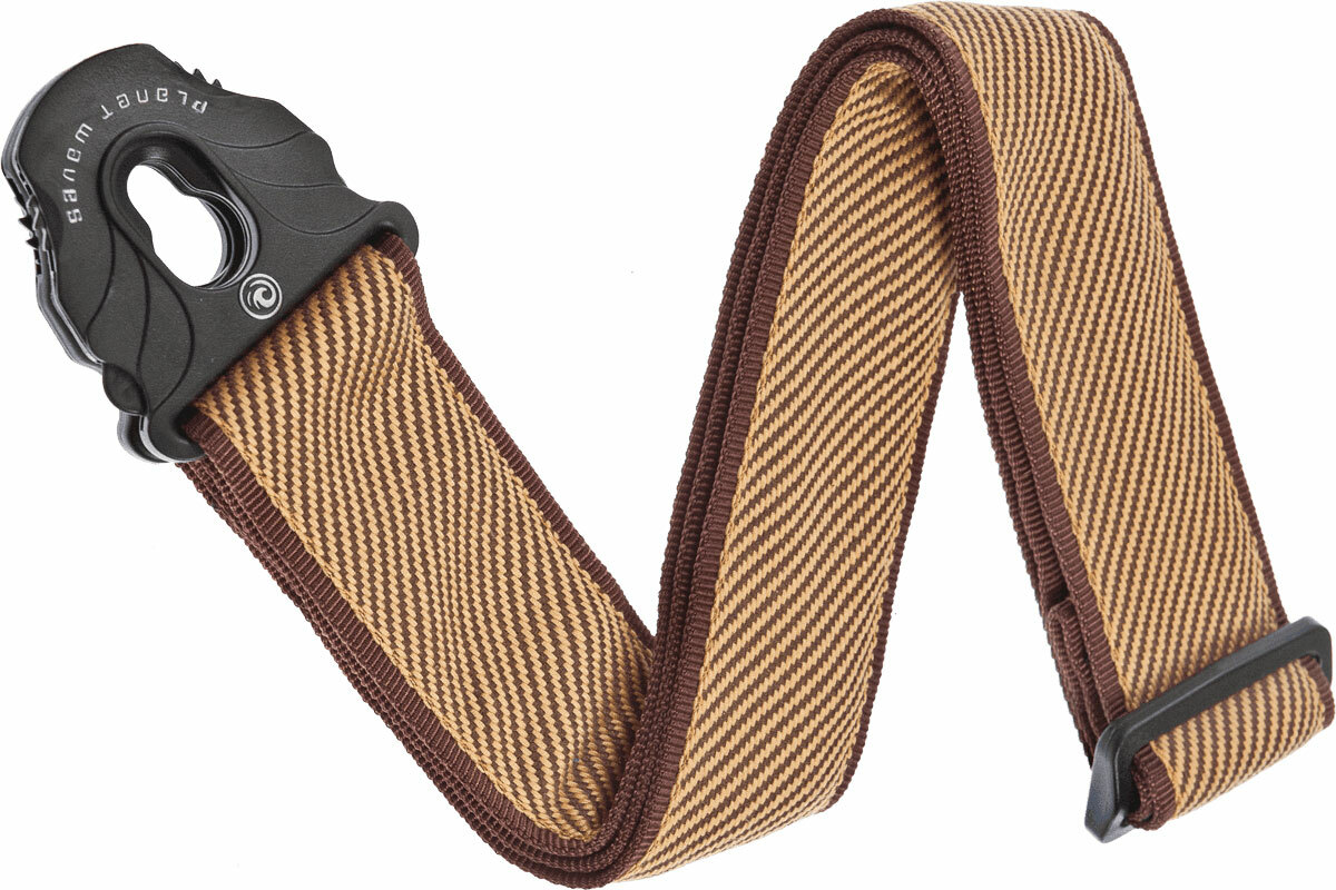 Planet Waves 50plb06 Lock Woven Polypropylene Guitar Strap 50mm Tweed - Sangle Courroie - Main picture