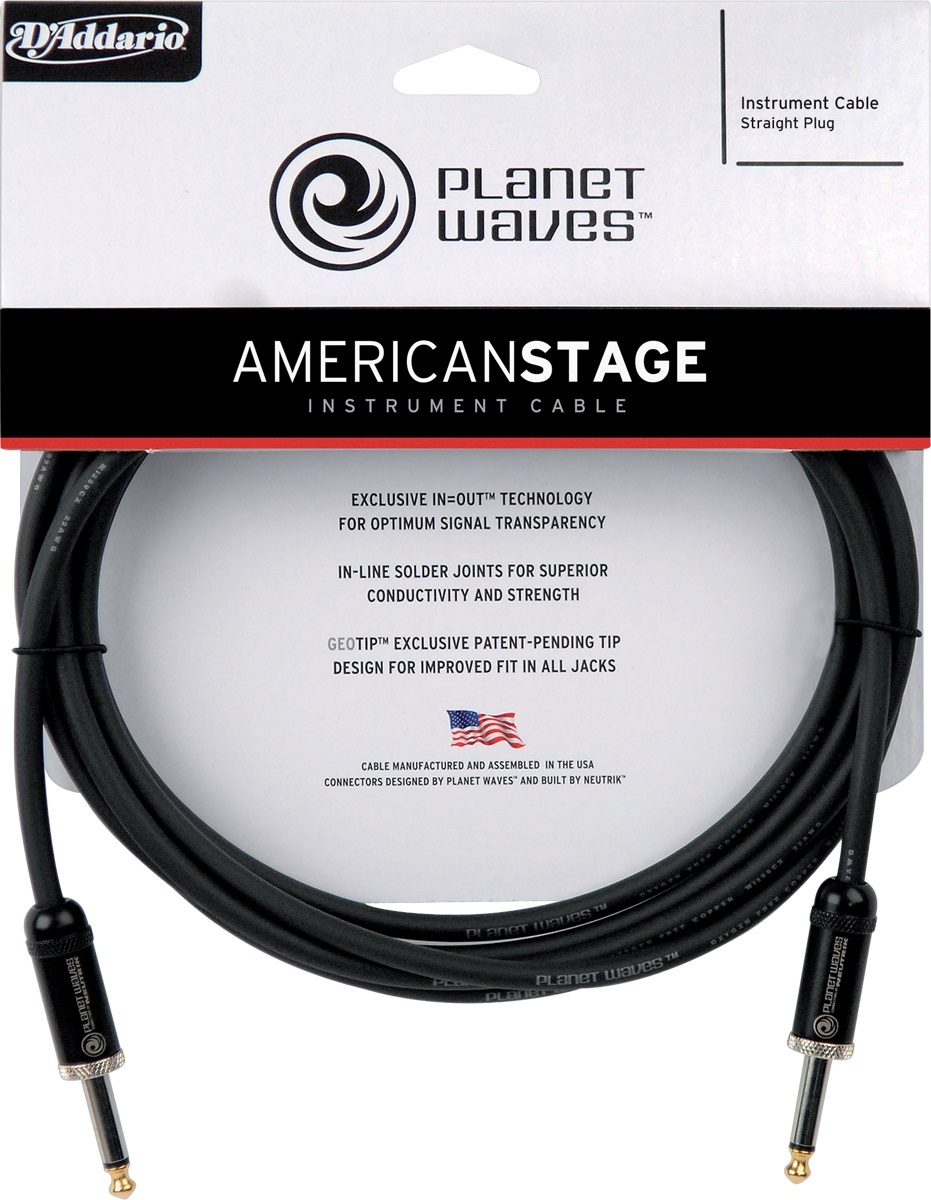 Planet Waves American Stage Jack-jack - 4.5m (15') - CÂble - Main picture