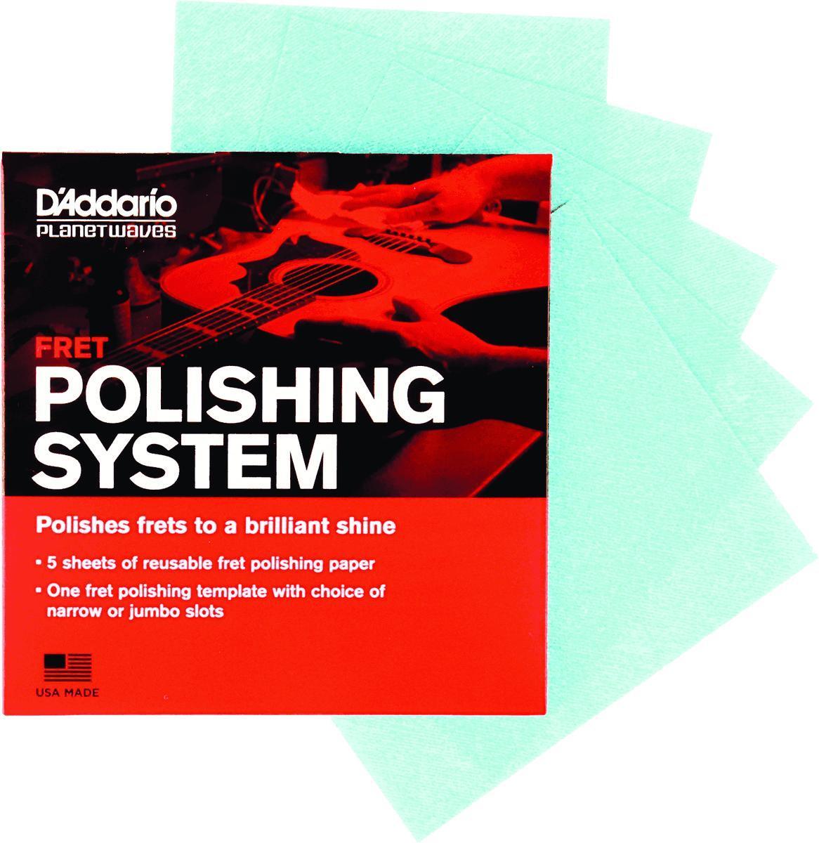 Chiffon nettoyage Planet waves Fret Polishing System
