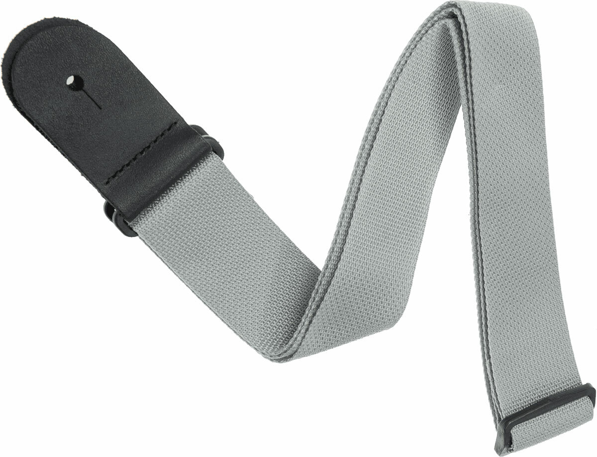 Planet Waves S105 Woven Polypropylene Guitar Strap 50mm Silver - Sangle Courroie - Main picture
