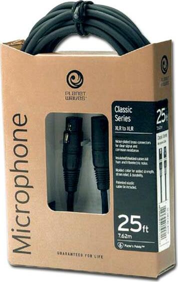 Planet Waves Sono Cmic10 Classic Nickel Xlr Male Xlr Femelle 3m - - CÂble - Main picture