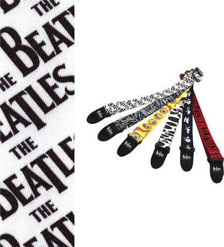 Planet Waves The Beatles Nylon Woven Black Logo - Sangle Courroie - Main picture