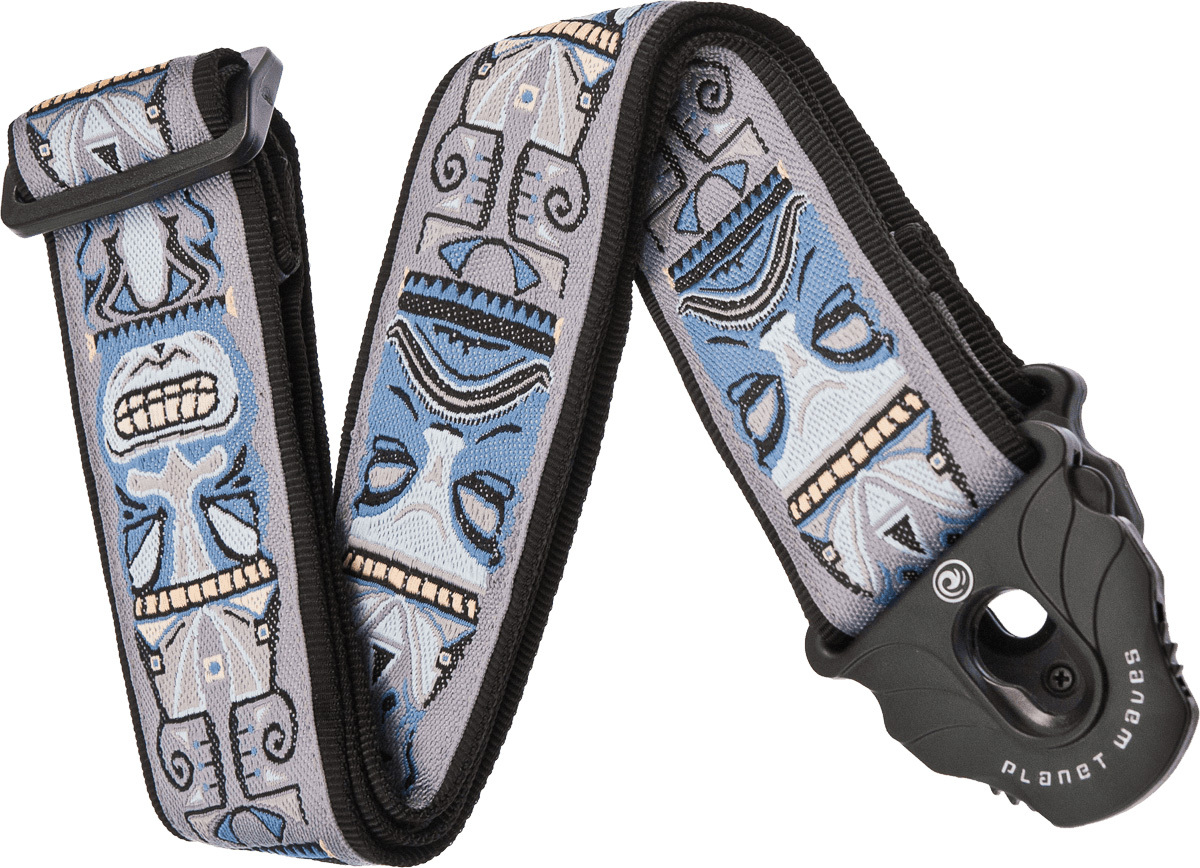 Planet Waves World Tiki Woven Lock Guitar Strap - Sangle Courroie - Main picture