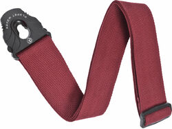 Sangle courroie Planet waves SPL201 Lock Woven Polypropylene Guitar Strap - Red