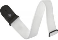 S108 Woven Polypropylene Guitar Strap - White