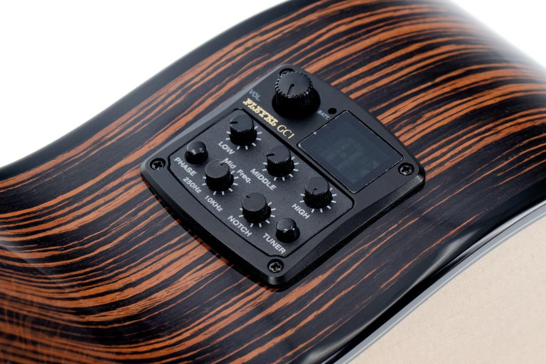 Pleyel Audio P800ce Expression Electro Epicea Ebene Br - Natural - Guitare Classique Format 4/4 - Variation 4