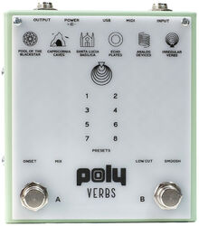 Pédale reverb / delay / echo Poly effects Verbs Reverb