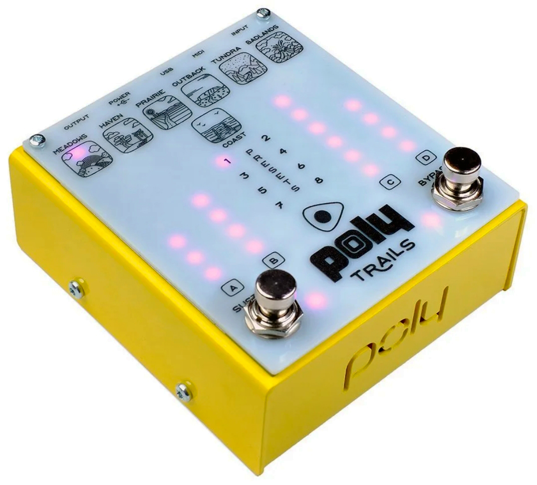 Poly Effects Trails Modulation / Delay - PÉdale Reverb / Delay / Echo - Variation 1