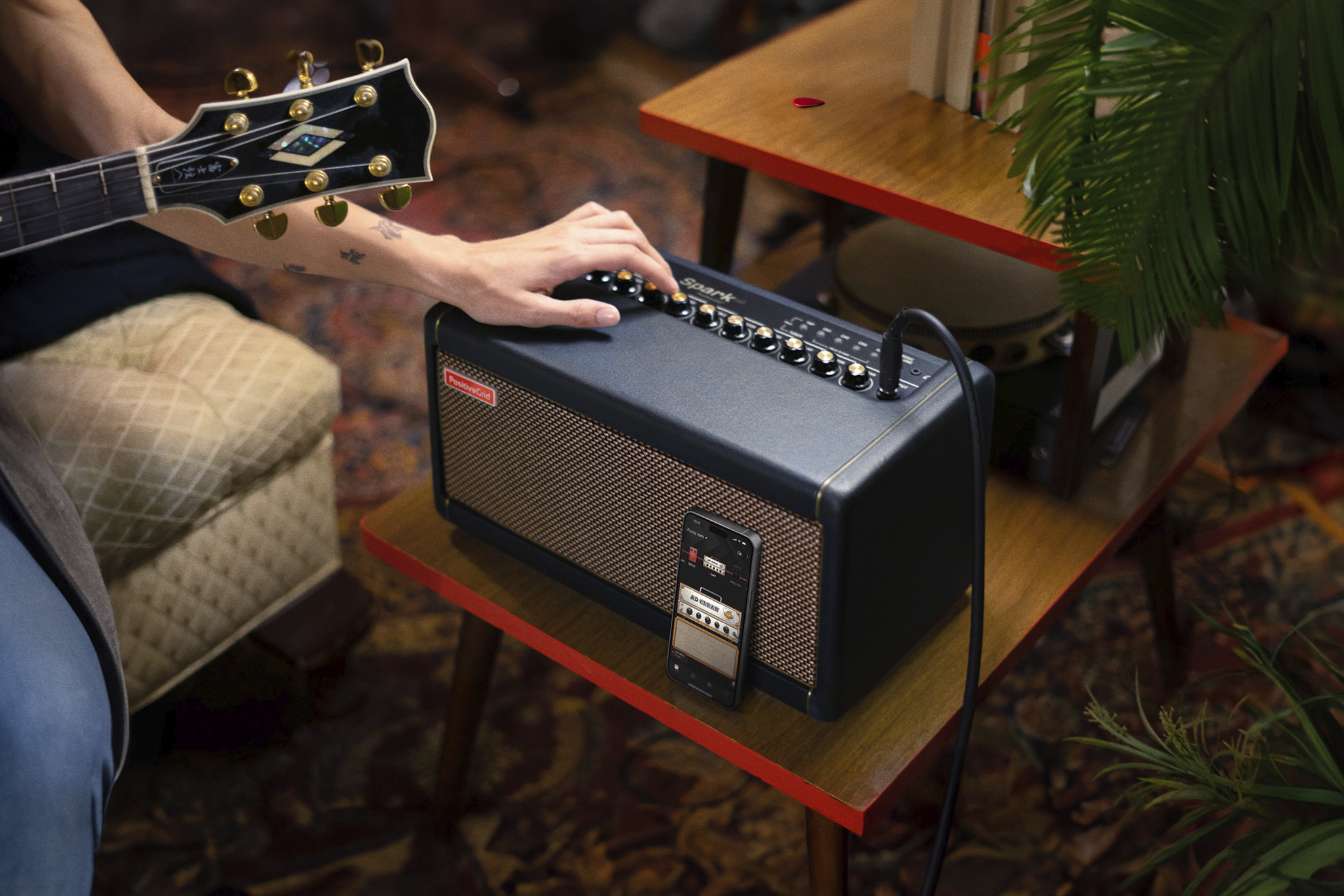 Positive Grid Spark Combo 40w 2x4 - Ampli Guitare Électrique Combo - Variation 2