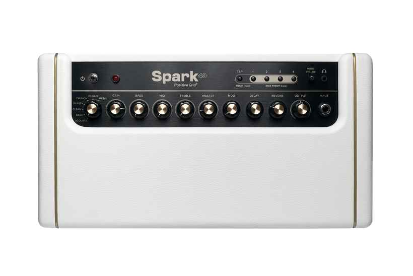Positive Grid Spark Pearl Combo 40w 2x4 - Ampli Guitare Électrique Combo - Variation 3