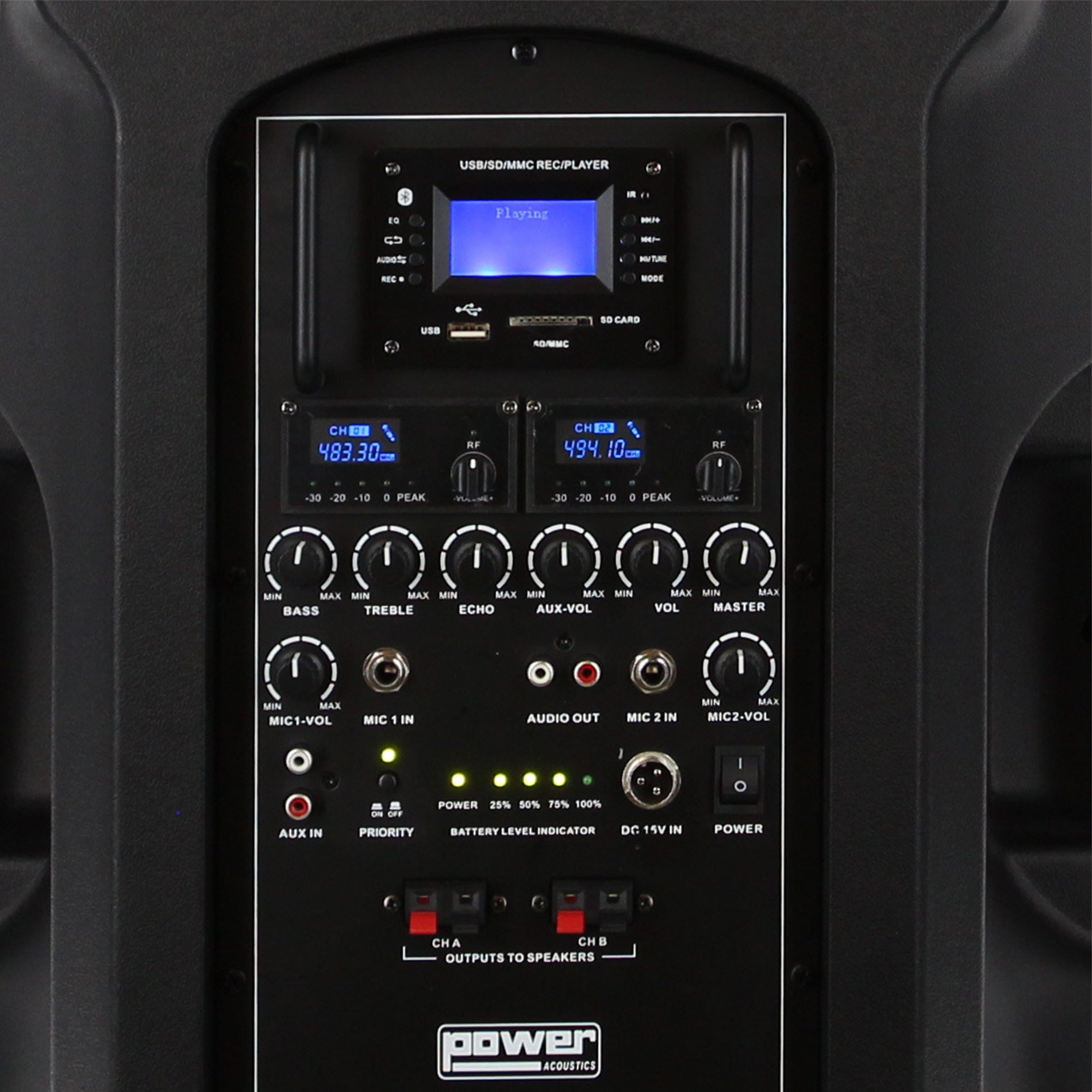 Power Acoustics Be 9700 Media V2 - Sono Portable - Variation 5