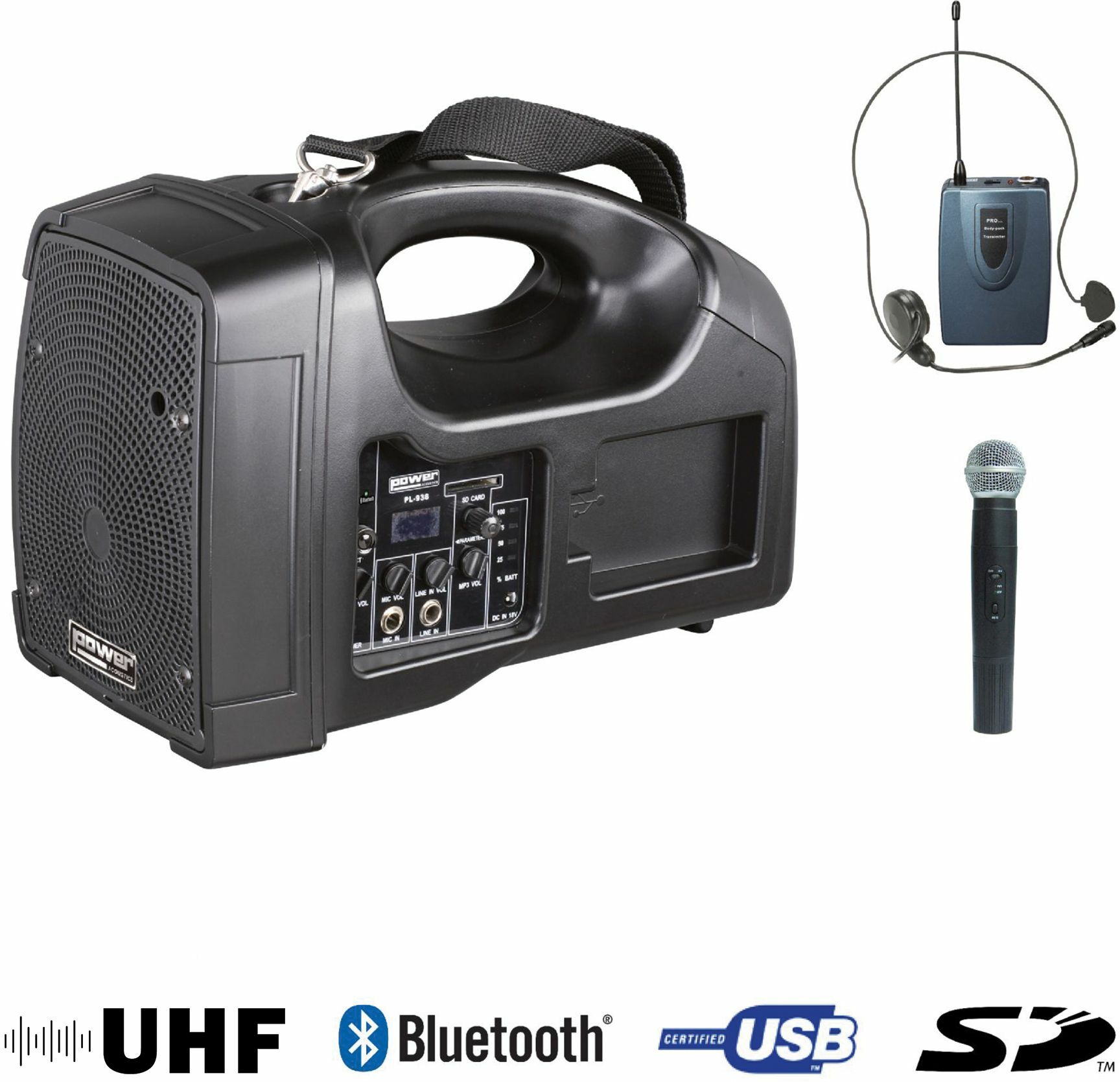 Power Acoustics Be 1400 Pt Uhf - Sono Portable - Main picture