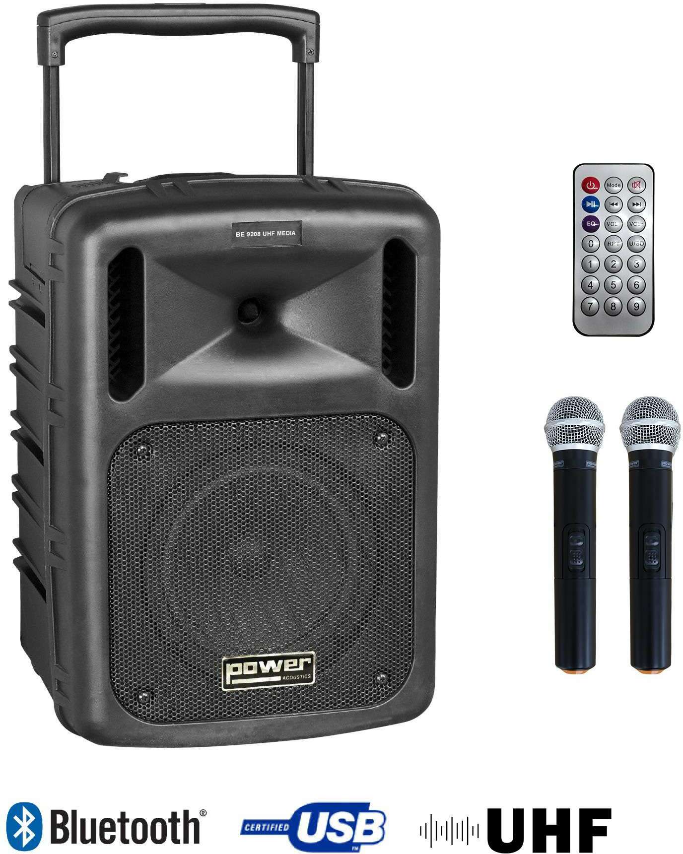 Power Acoustics Be 9208 Uhf Media - Sono Portable - Main picture
