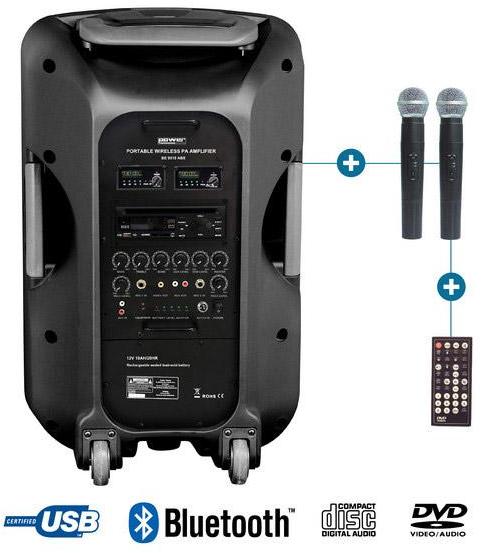 Sono portable Power acoustics BE 9515 ABS