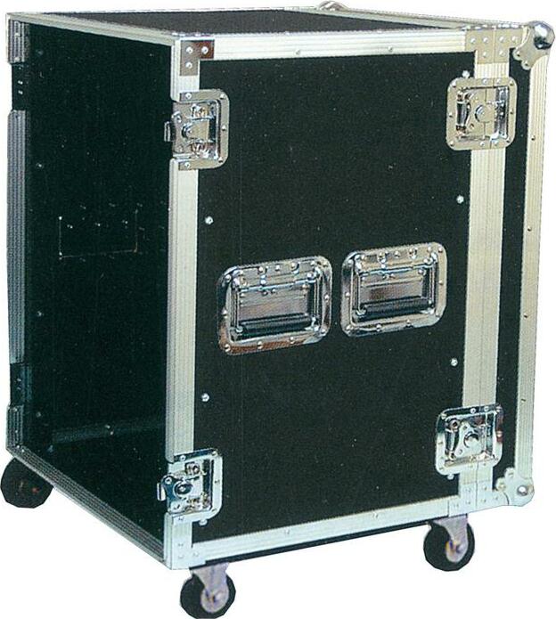 Power Acoustics Flight Case 14u Avec Roulettes - Fc 14 - Flight Case Rack - Main picture
