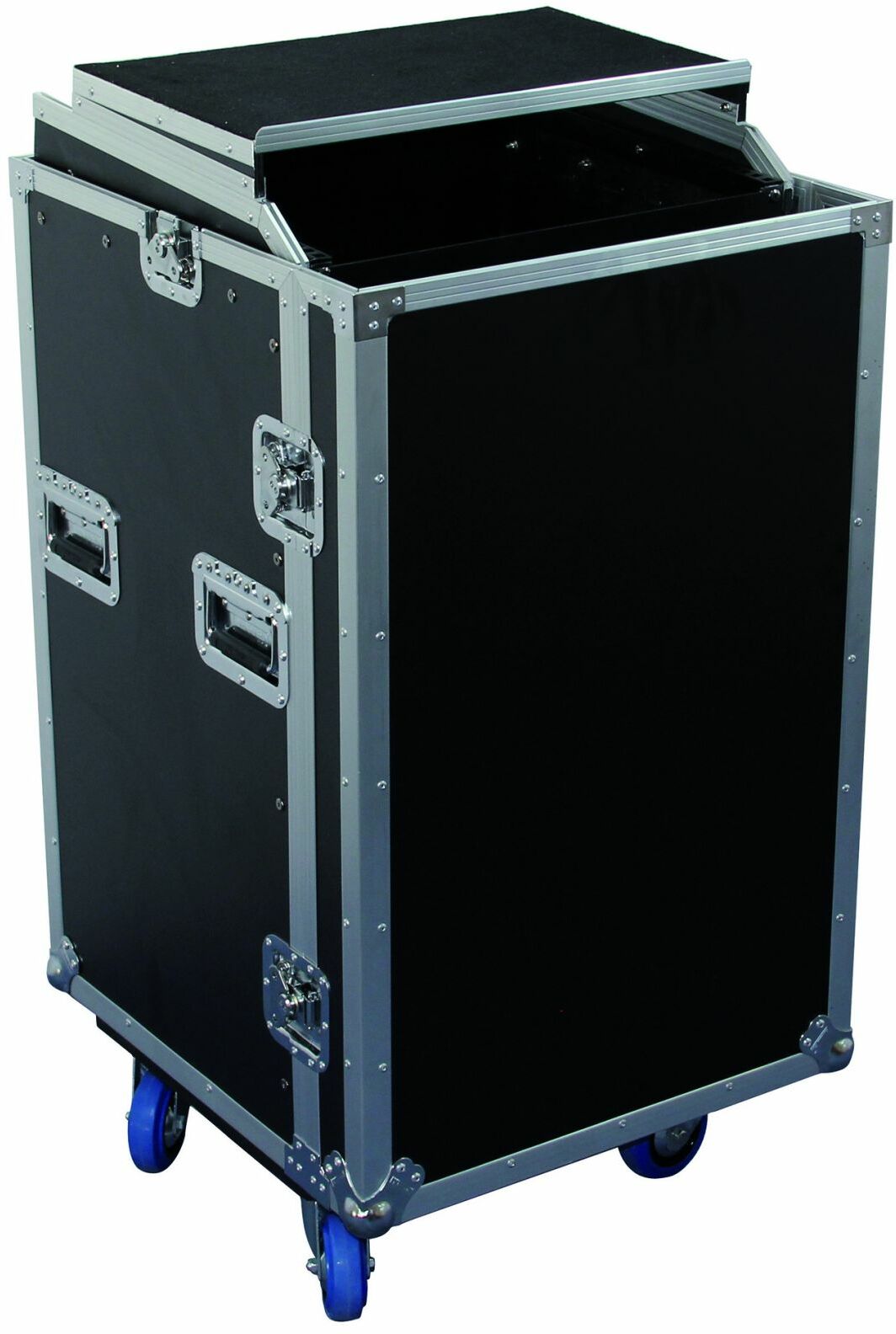 Power Acoustics Flight Case 16u + Plan InclinÉ + Plateau - Flight Case Rack - Main picture