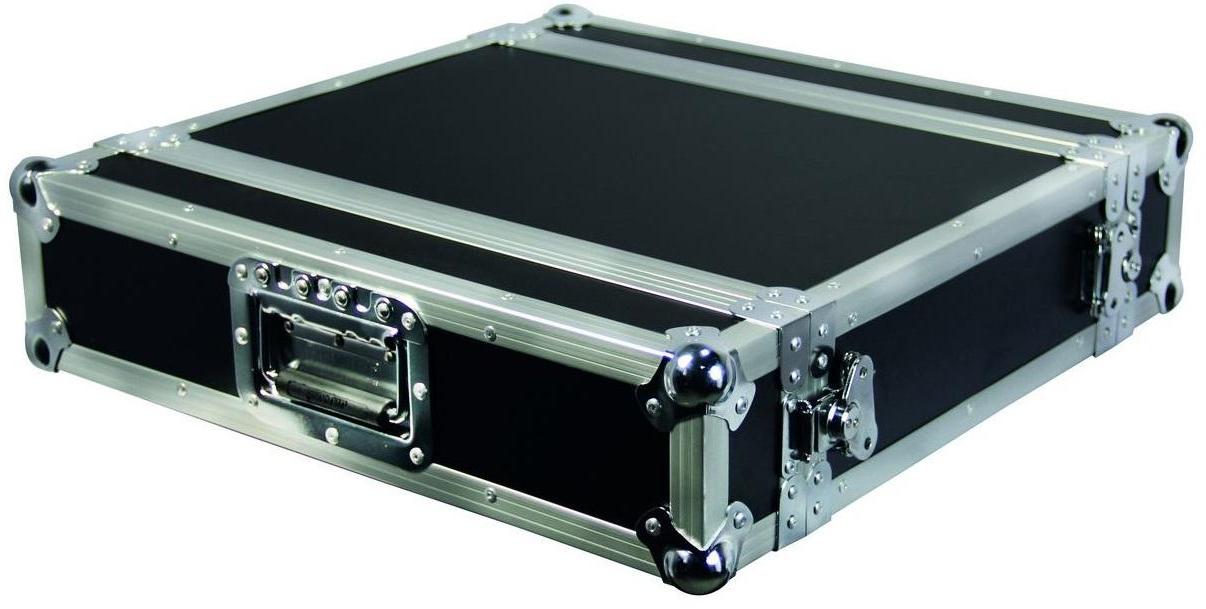 Flight case rack Power acoustics FCE2U Court MK2