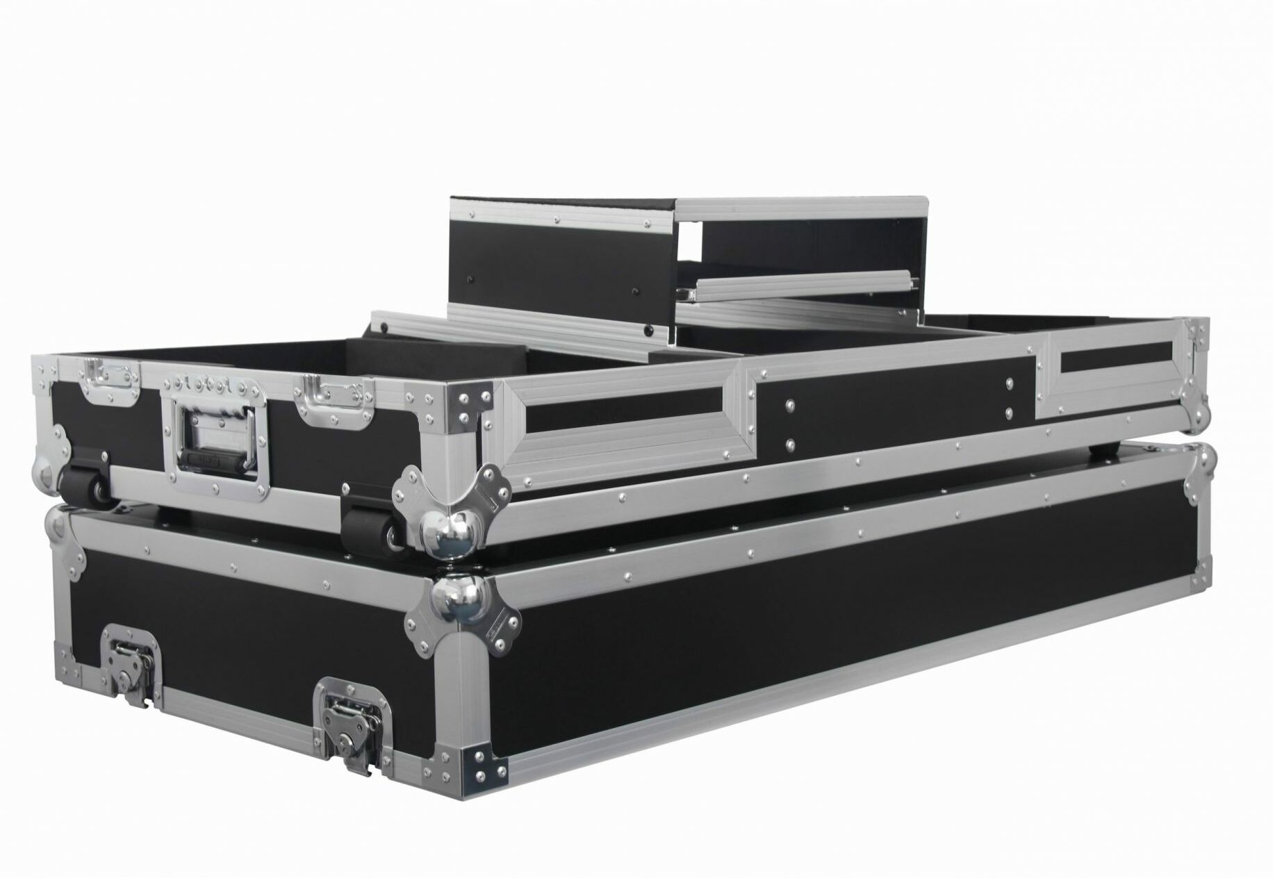 Power Acoustics Flight Case Pour Cdj 900 / 2000 Nexus + Mix 13 + Plateau - Flight Dj - Main picture