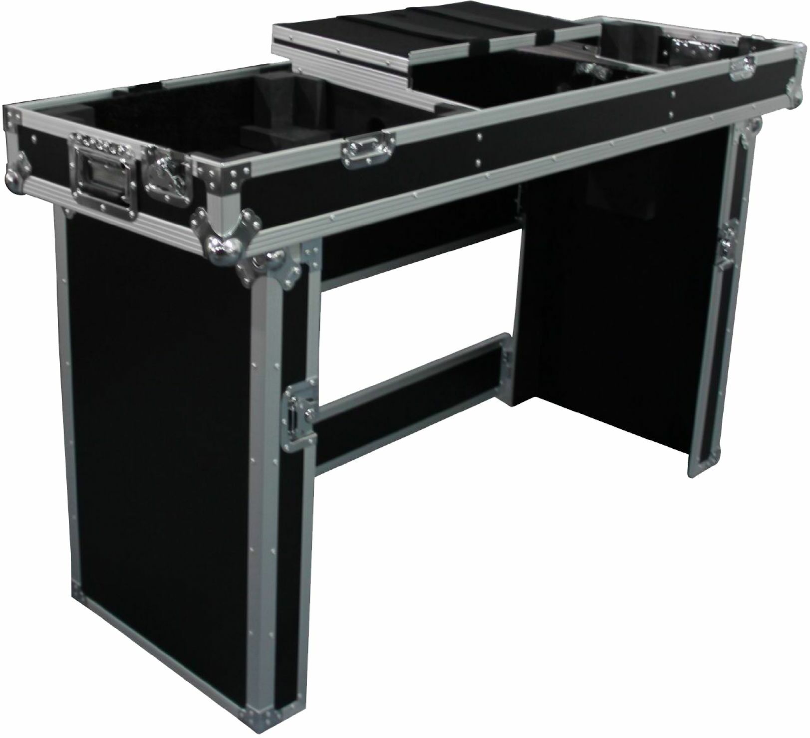 Power Acoustics Flight-case RÉgie Pour Mixer 19 + 2 Platines + Plateau - Flight Dj - Main picture