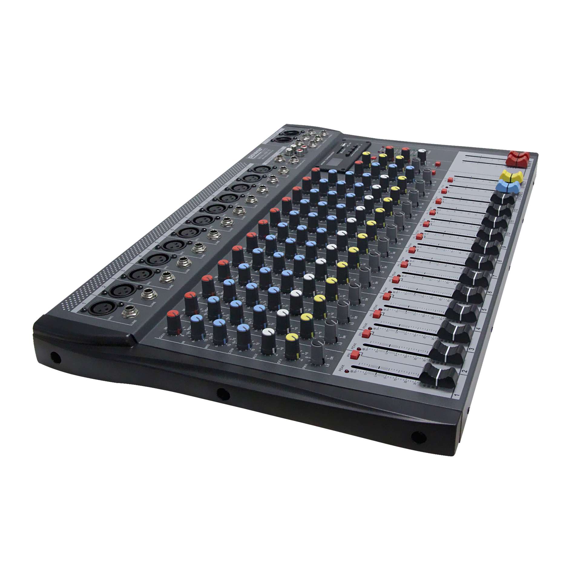 MX8 USB V2 Table de mixage analogique Power acoustics