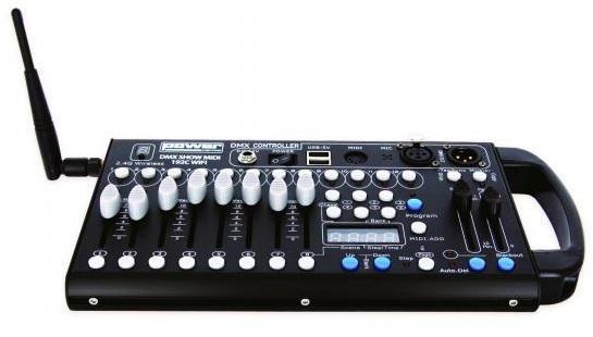 Contrôleur et interface dmx Power lighting Dmx Show Midi 192C Wifi