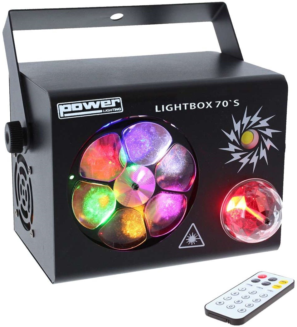 Power Lighting Lightbox 70s - Multi-faisceaux & Effet - Main picture