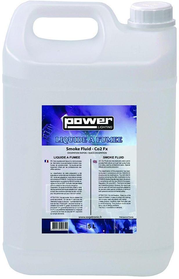 Liquide machine effet de scene Power lighting liquide fumée CO2 5L