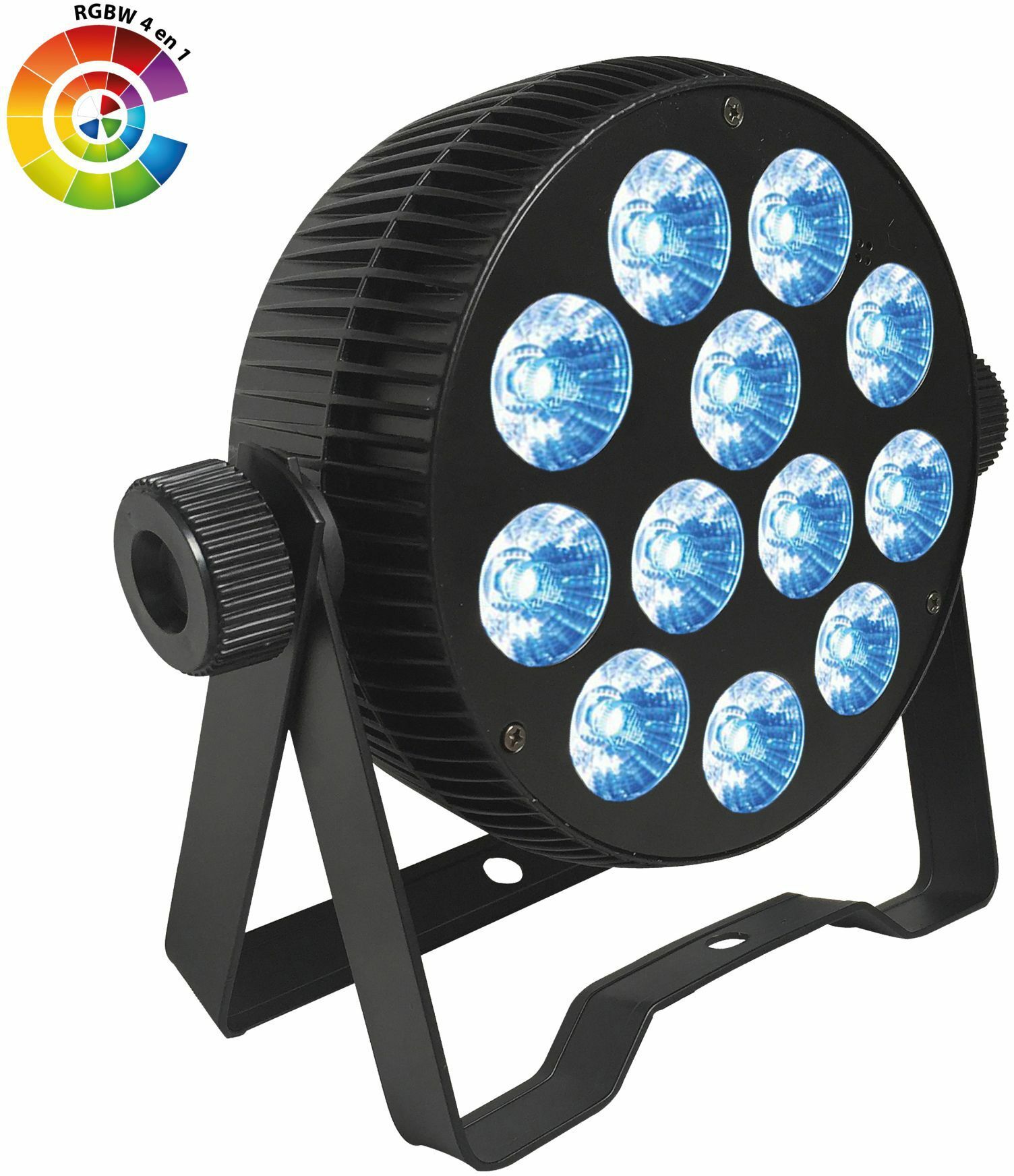 Power Lighting Par Slim 12x10w Quad - Projecteurs À Leds - Main picture