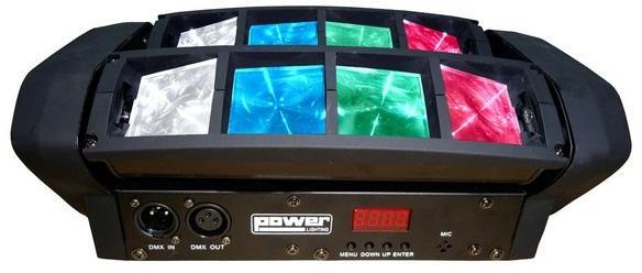 Multi-faisceaux & effet Power lighting Spider Pocket