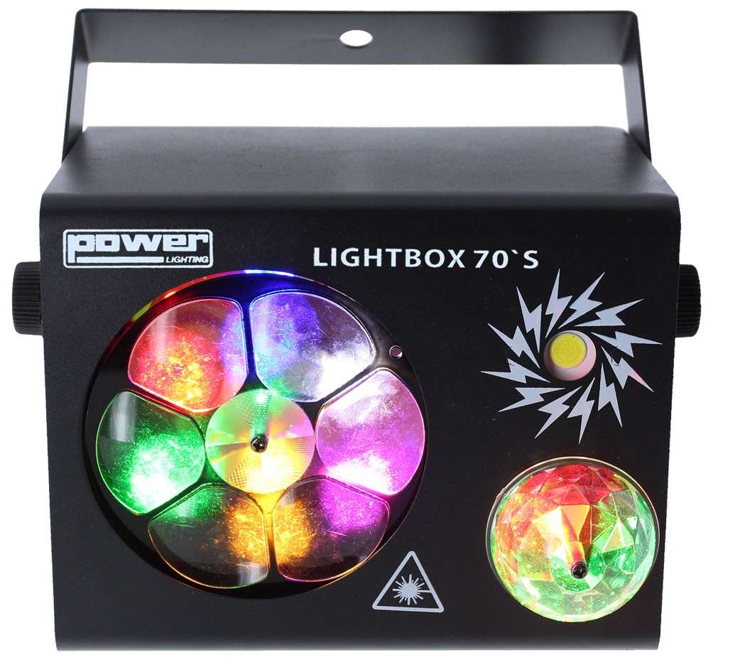 Power Lighting Lightbox 70s - Multi-faisceaux & Effet - Variation 1
