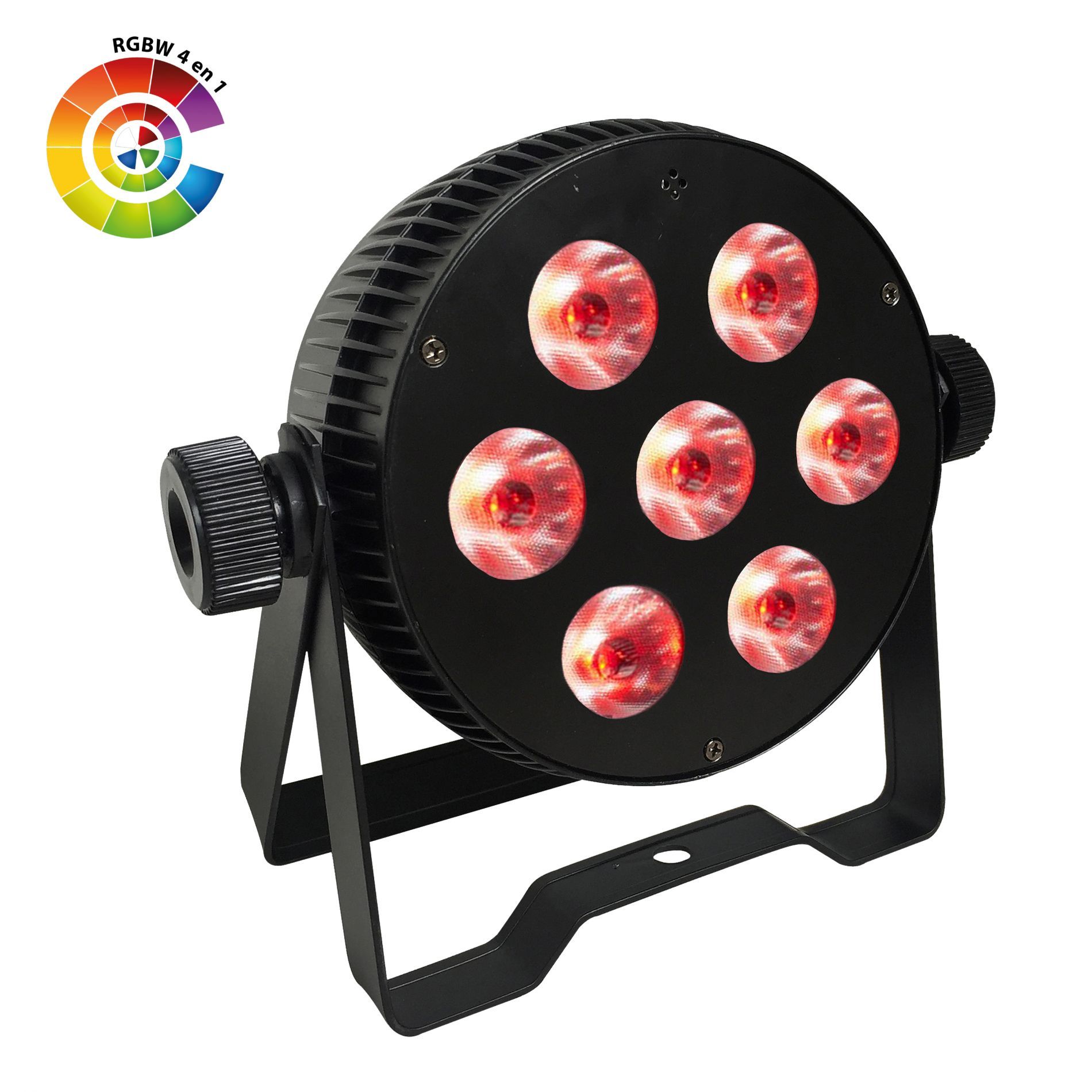 Power Lighting Par Slim 7x10w Quad - Projecteurs À Leds - Variation 1