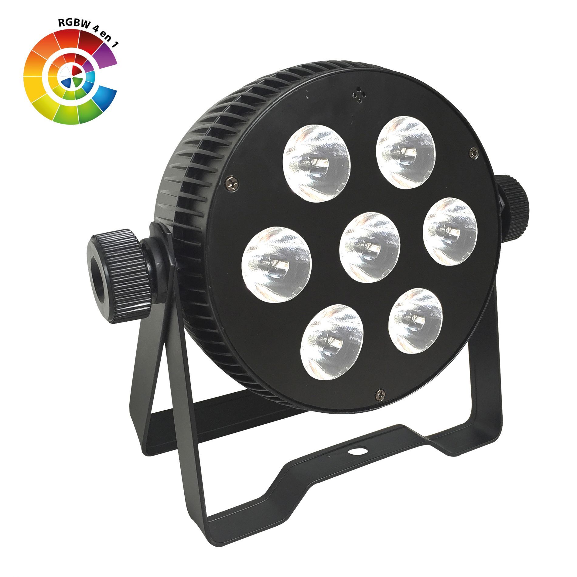 Power Lighting Par Slim 7x10w Quad - Projecteurs À Leds - Variation 3