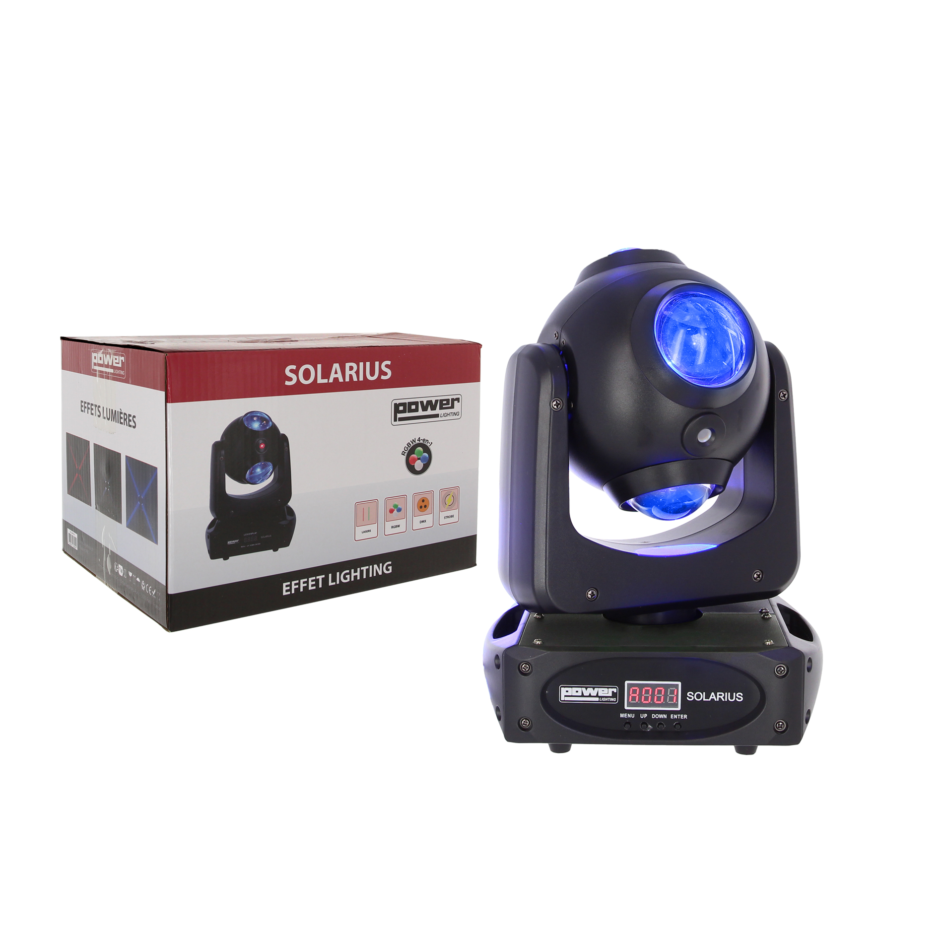 Power Lighting Solarius - Multi-faisceaux & Effet - Variation 6