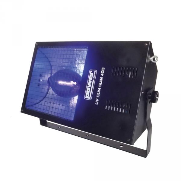Lumiere noire Power lighting UV GUN SLIM 400