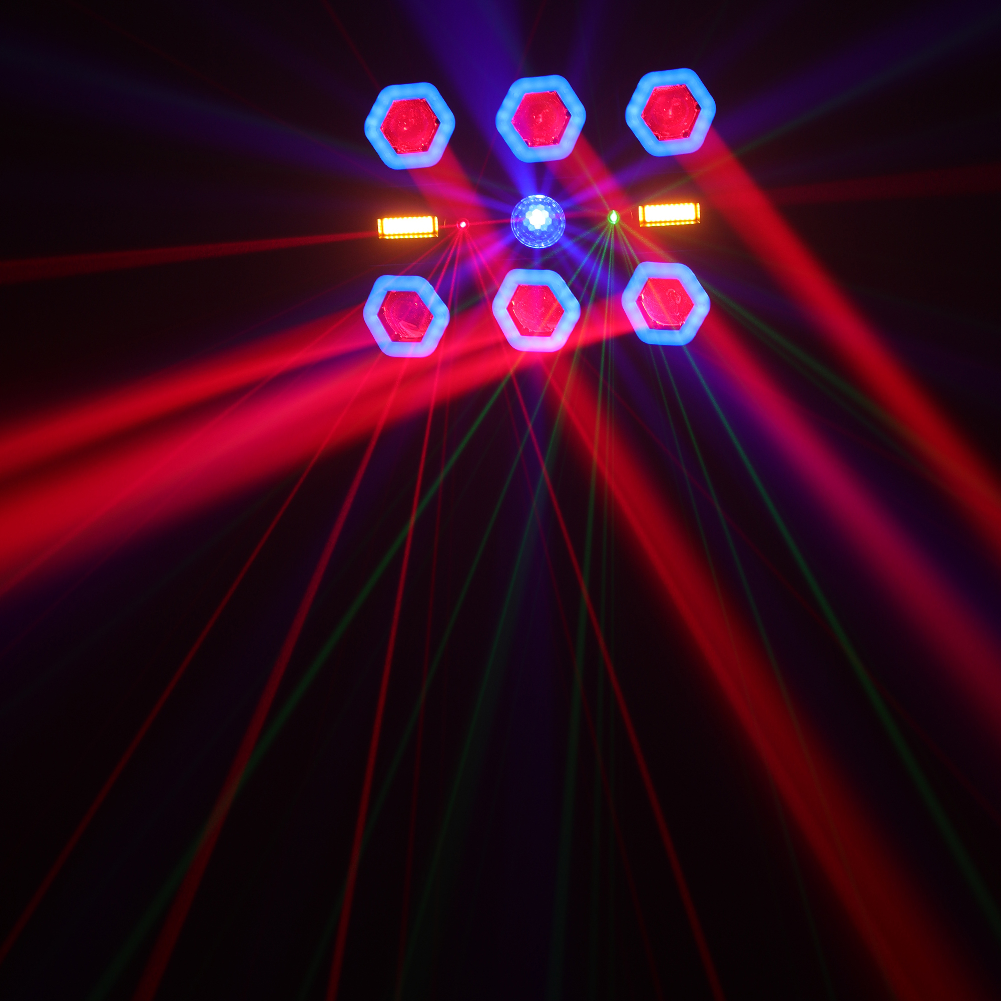 Power Lighting Viper 6 Ring - Multi-faisceaux & Effet - Variation 11