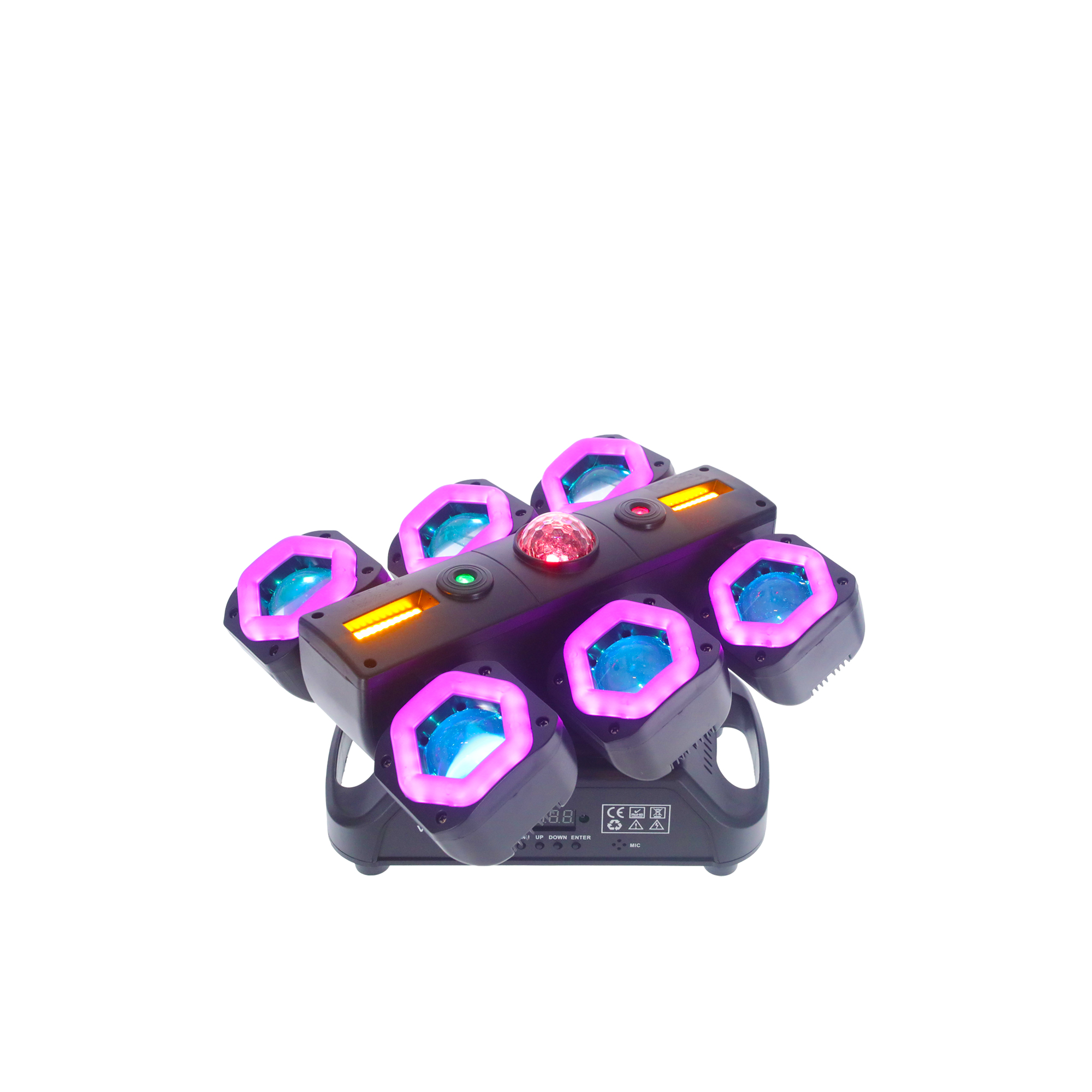 Power Lighting Viper 6 Ring - Multi-faisceaux & Effet - Variation 3
