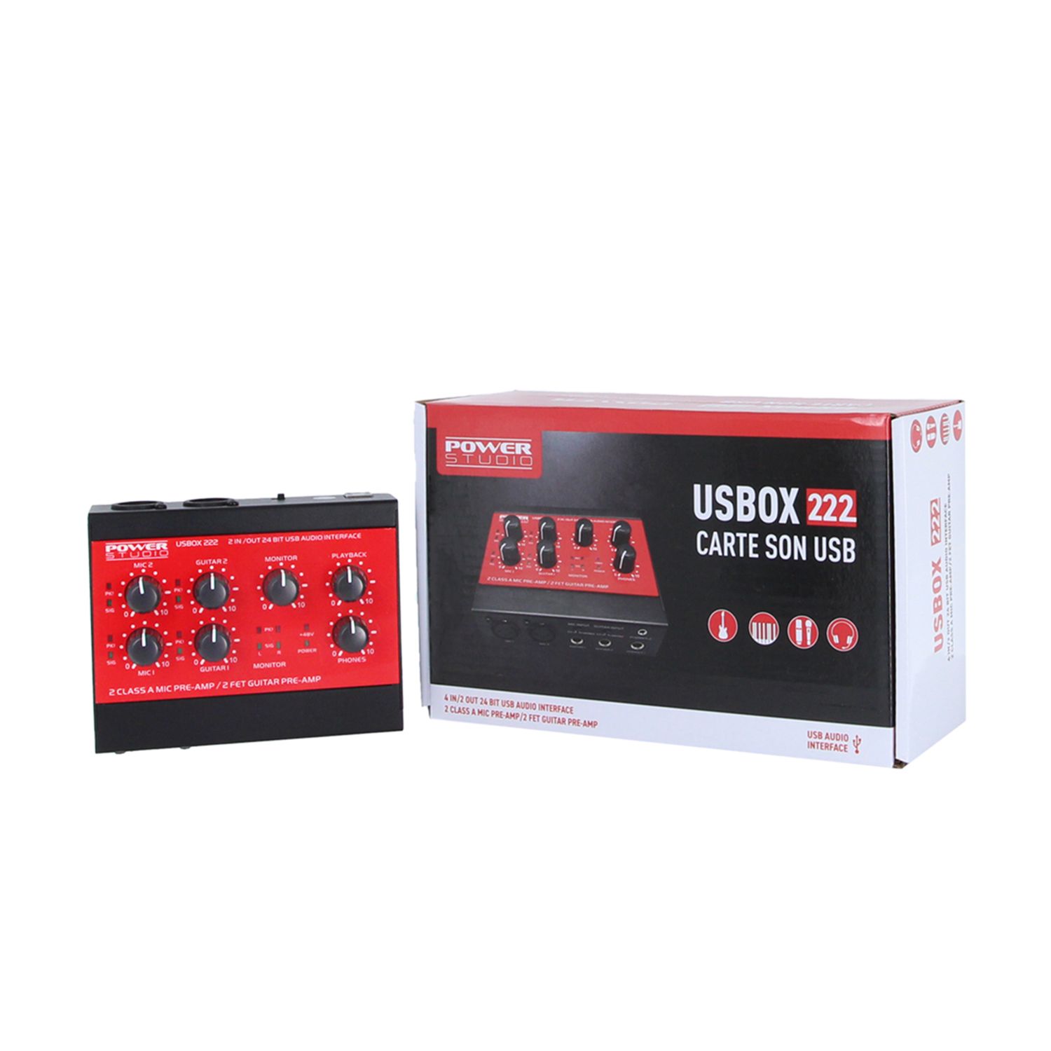Power Studio Usbox 222 - Carte Son Usb - Variation 4