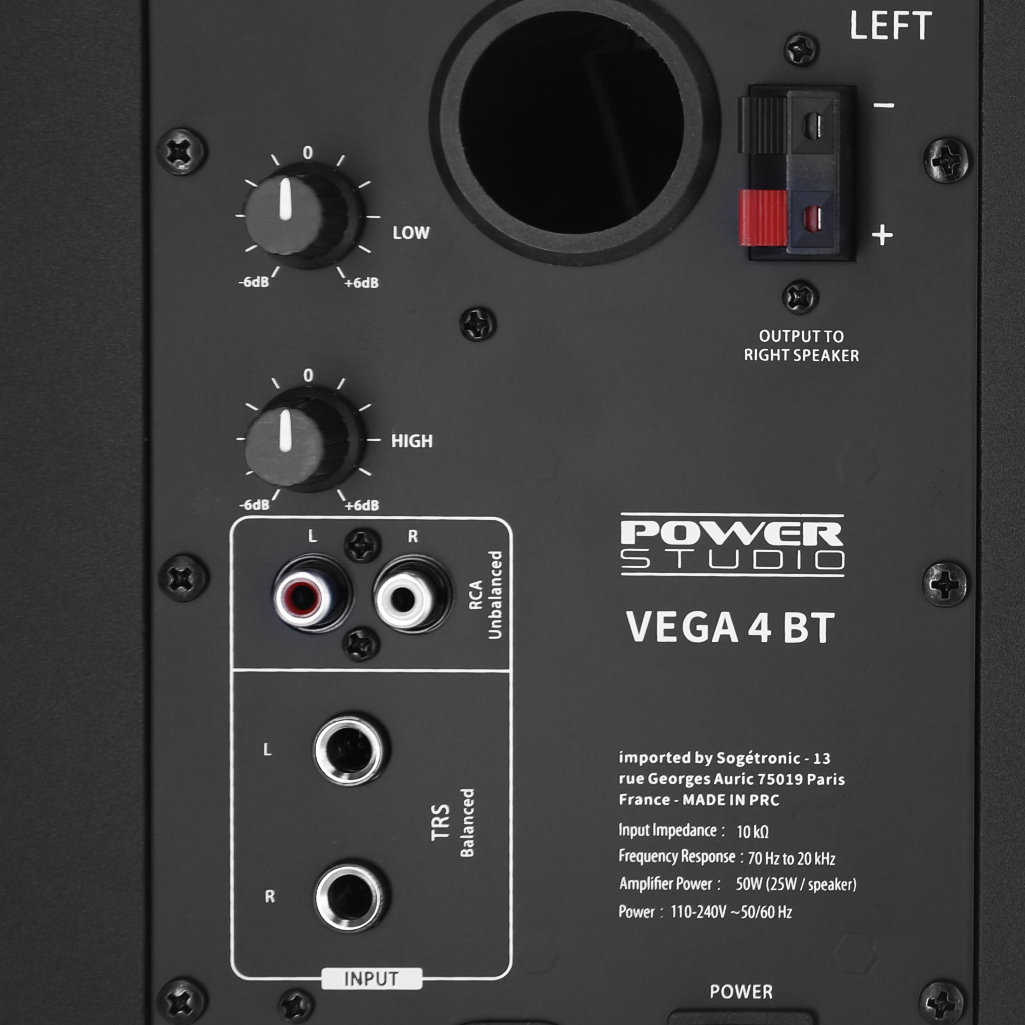 Power Studio Vega 4 Bt - La Paire - Enceinte Monitoring Active - Variation 7