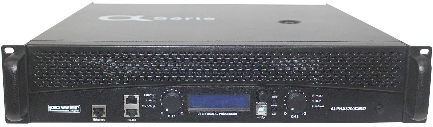 Ampli puissance sono stéréo Power Alpha 3200 Dsp