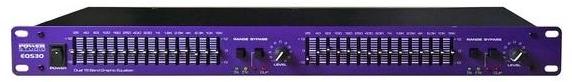 Equaliseur / channel strip Power EQS30