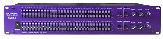Equaliseur / channel strip Power EQS62