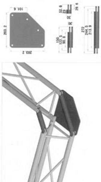 Power M1603 Angle - - Kit De Jonctions Structure - Main picture