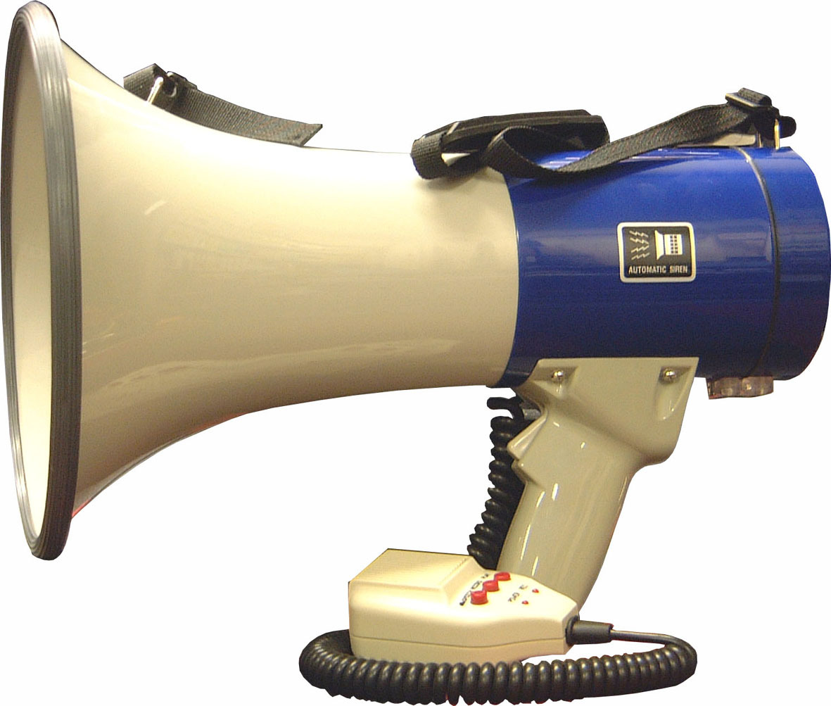 Power Megaphone 20w Record Avec Combine - MÉgaphone - Main picture