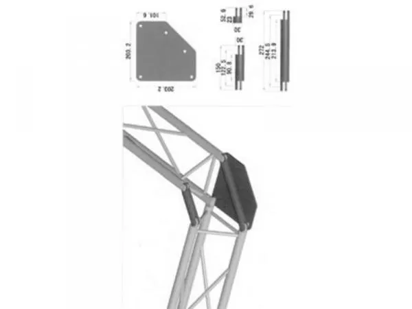 Kit de jonctions structure Power M1603 Angle
