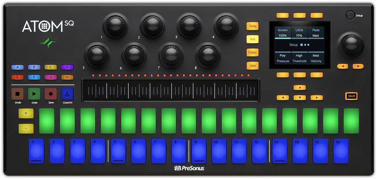 Contrôleur midi Presonus Atom SQ