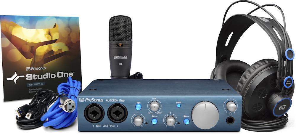 Pack home studio Presonus AudioBox iTwo Studio Bundle
