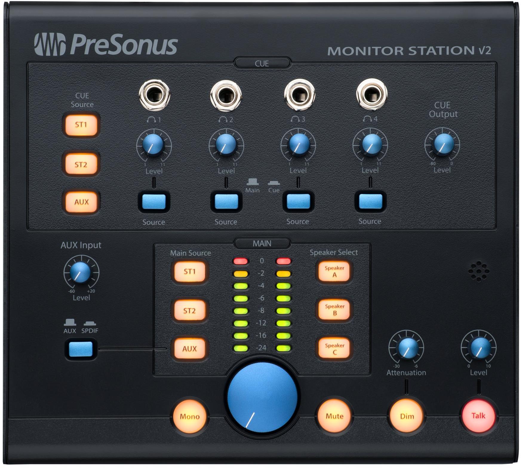 Contrôleur de monitoring Presonus Monitor Station V2