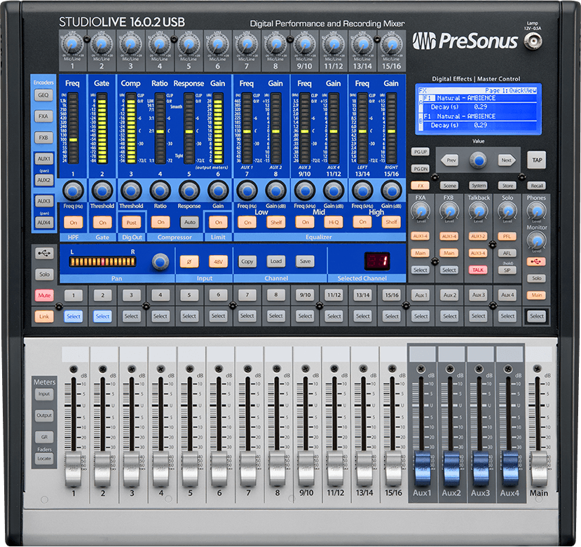 Achat/Vente Espace DJ - Table de mixage numérique DigiLiVe16 16 entrées 16  bus 8 sorties - Rockstation