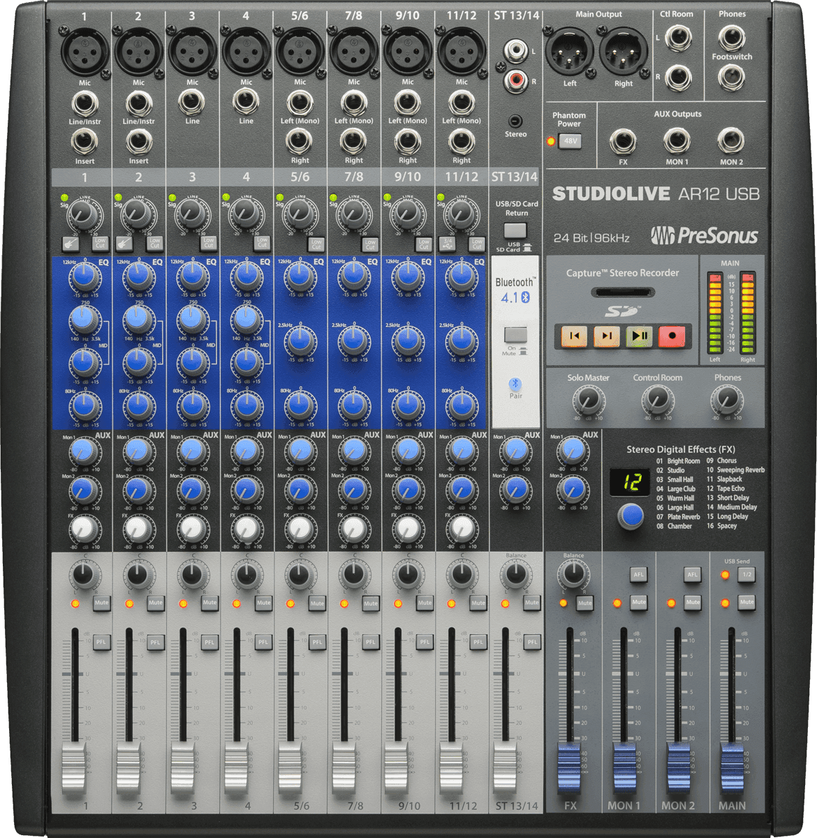 Presonus Studiolive Ar12 Usb - Table De Mixage Analogique - Main picture