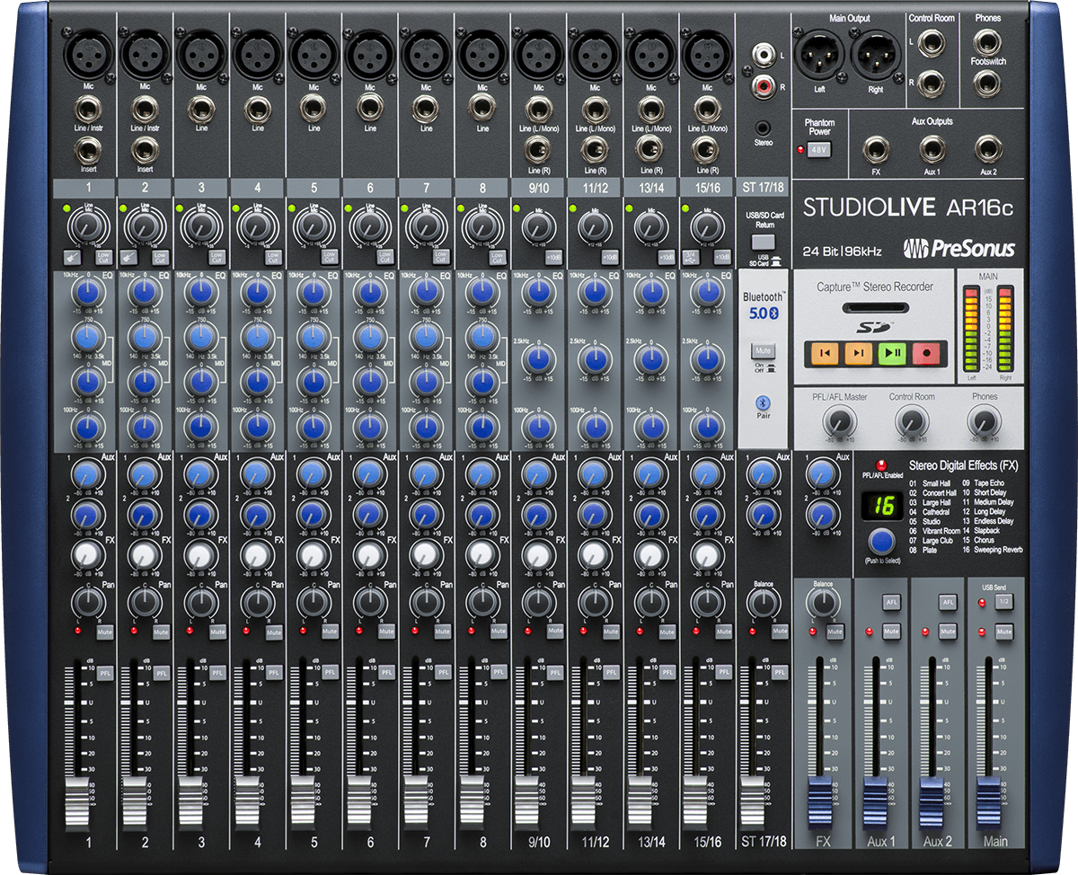 Presonus Studiolive Ar16c - Table De Mixage Analogique - Main picture